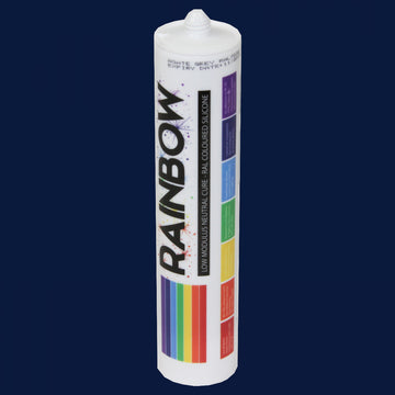 Rainbow RAL 5011 Silicone Sealant Steel Blue - 300ml - Durable & Anti-Mould - For Kitchen, Bathroom, Showers & Other Sanitary Areas Brand: Rainbow - DIY5011