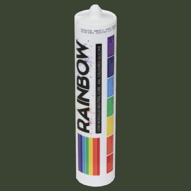 Rainbow RAL 6015 Silicone Sealant Black Olive - 300ml - Durable & Anti-Mould - For Kitchen, Bathroom, Showers & Other Sanitary Areas Brand: Rainbow - DIY6015