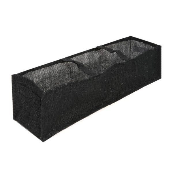 1 x Medium Multi Purpose Black Hessian Grow Bag 24in/60cm - C1408