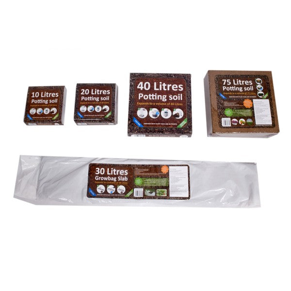 Organic Purpose Potting Compost Grow Bag Expands to 30Ltr 