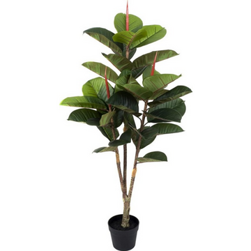 Artificial Real Touch Rubber Tree 4ft/120cm - A1364