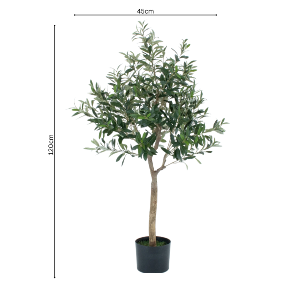 Artificial Olive Tree, Premium Quality Natural Appearance 4ft/120 cm - A1037