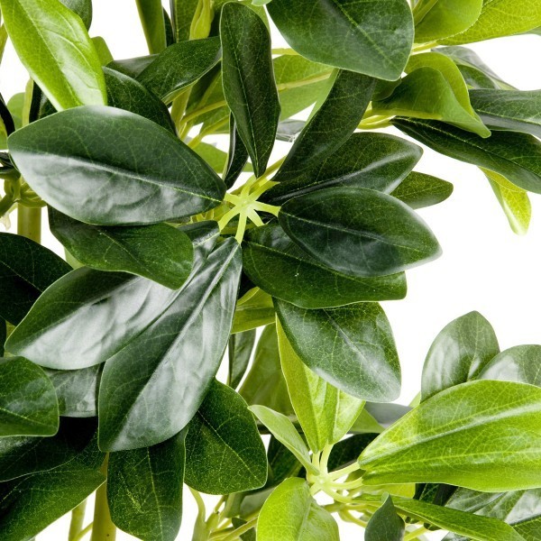 Artificial Schefflera Umbrella Plant in Black Pot 95cm/3ft - A1163