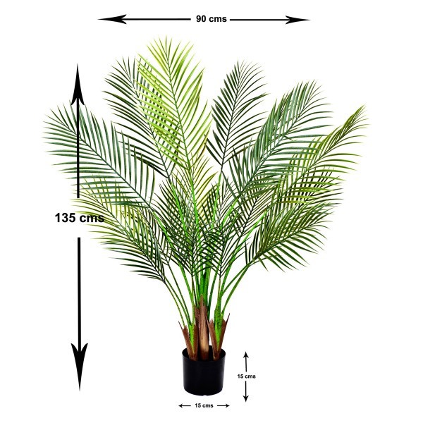 Artificial Areca Palm Tree 130cm/4ft - A1047