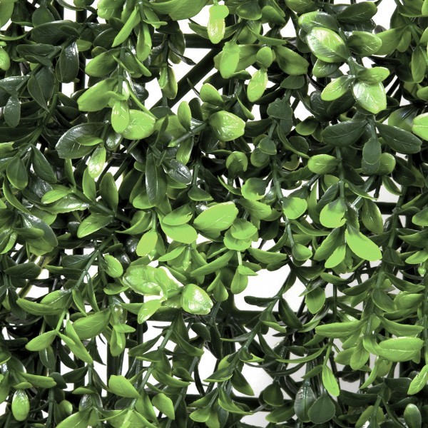 Artificial Green Wall Hedge with Small Light Leaf Foliage Pack of 4 x 50cm/20in - A1138