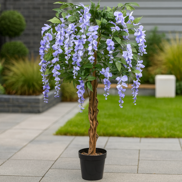 Artificial Lilac Wisteria Tree 4ft/130cm - A1211