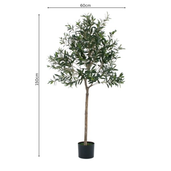 Artificial Olive Tree, Premium Quality Natural Appearance 5ft/150 cm - A1034