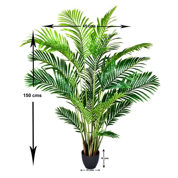 Artificial Real Touch Areca Phoenix Palm Tree 150cm/5ft